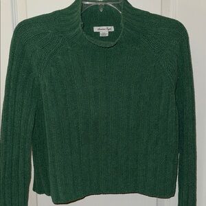 American Eagle Outfitters Deep Green Turtleneck Sweater